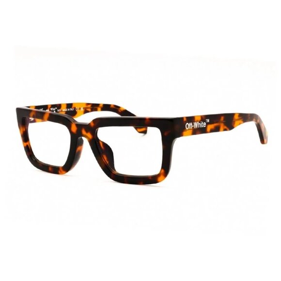 NEW OFF-WHITE EYEGLASSES HAVANA UNISEX EYEWEAR OFF-WHITE STYLE 12 AF 6000